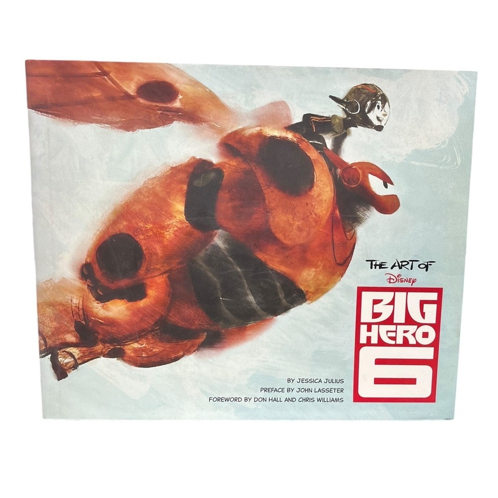 The Art of Big‎ Hero 6 Disney Hardcover Book Jessica Julius Chronicle Books 2014